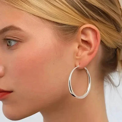 Elegant Daily Wear Round Circle Hoop Earrings