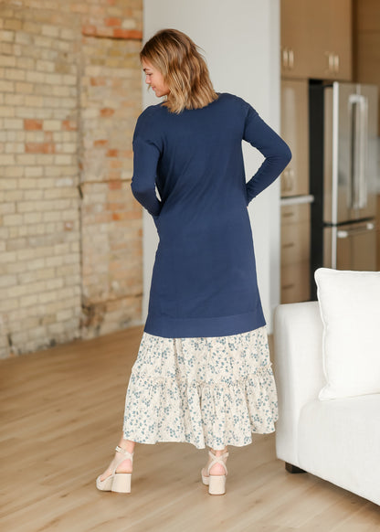 Essential Long + Soft Cardigan
