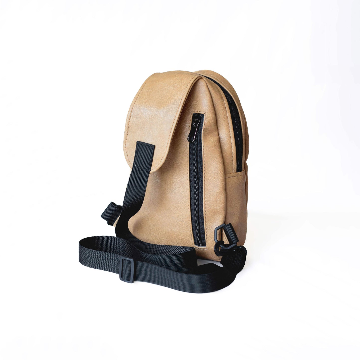 Small Vegan Leather Sling Bag - Crossbody | Buru