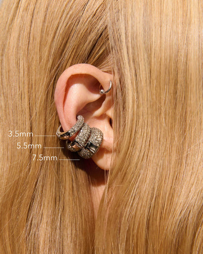 Eva Ear Cuff Silver