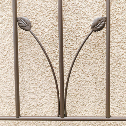Metal Garden Trellis Rustproof For Climbing Plants Outdoor Flower Support