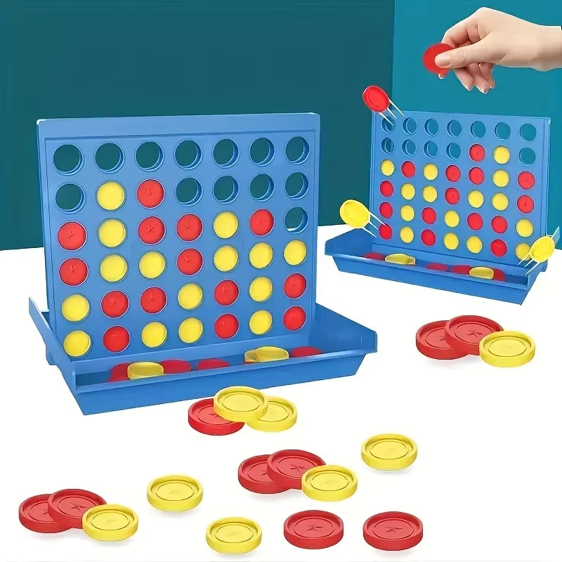 Four in a Row Bingo Chess Connect Classic Family Board Game Toys Fun Educational Toy for Kids Children Entertainment Board Games
