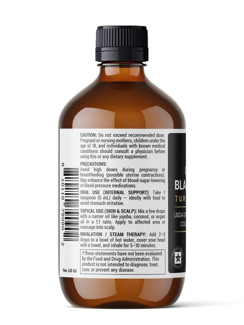 Organic Black Seed Oil - 4 Fl Oz