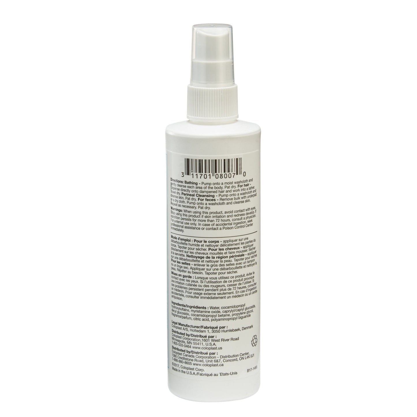 Bedside-Care® Rinse-Free Shampoo and Body Wash, Skin-Friendly Formula, Scented COI61762