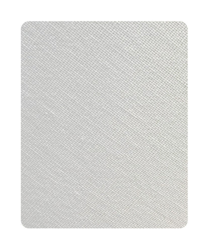 8"W x 7"H Empire Hardback White Linen Edison Clip-On Lampshade