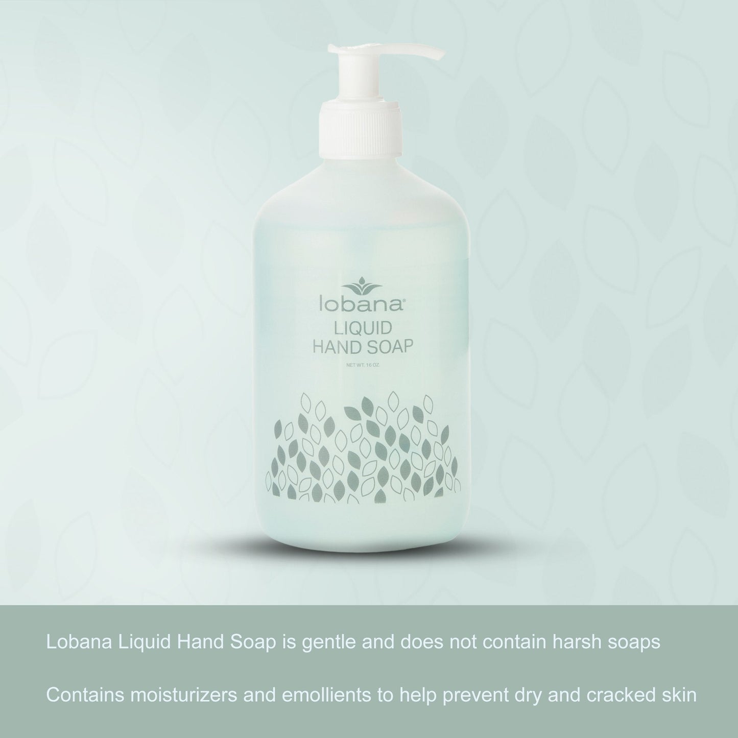 Lobana® Liquid Hand Soap, 16-ounce pump bottle 3220-02