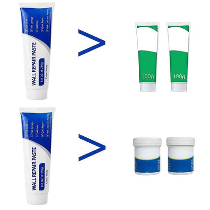 Drywall Patch Repair Kit, 250G Wall Mending Agent, Multi-Functional Quick-Drying Wall Repair Paste, Adhesive, Heavy Duty, Concrete Sealant Waterproof, Self Adhesive