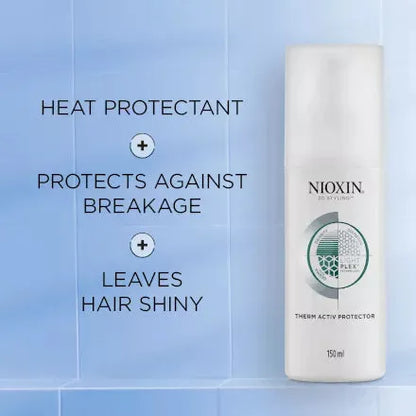 Nioxin Therm Activ Protector Flexible Hold Hair Spray-5.1 Oz