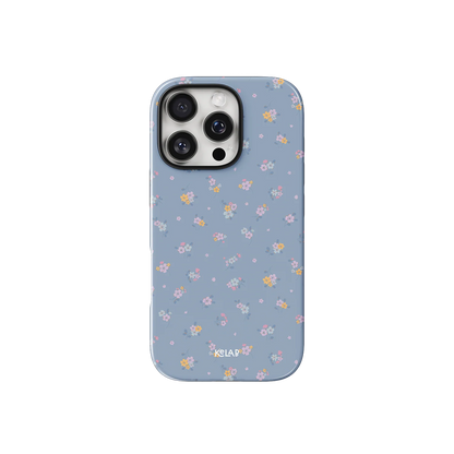 Tiny Meadow | Pastel Blue Floral iPhone Case