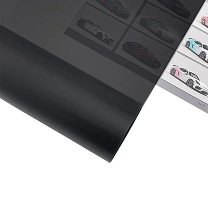 Gloss Transparent Light Black Smoke Headlight & Taillight Tint Film | Premium PVC Car Wrap