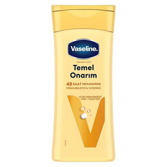 Vaseline Dry Skin Moisturizer Body Lotion - 48 Hour Moisturization, Non-Greasy, Natural Ingredients
