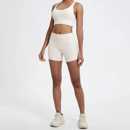 High Waist Compression Shorts | Butt-Lifting Yoga and Fitness Leggings