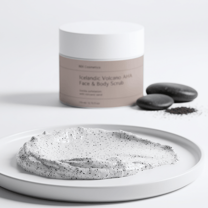 Icelandic Volcano AHA Face & Body Scrub