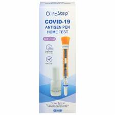FASTEP COVID-19 Antigen Pen Home Test Kit (8 Boxes of 2 Tests - 16 Total)