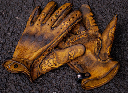 Indian Monkey™ Handcrafted AAA Class Cowhide Gloves