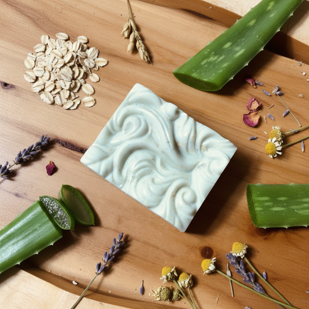 SynEb French Green Clay Facial Bar - The Clay Collection