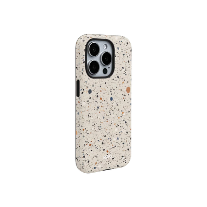Ivory Haze | Ivory Paint Splatter iPhone Case