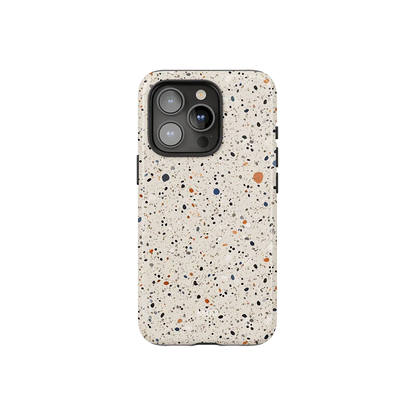 Ivory Haze | Ivory Paint Splatter iPhone Case