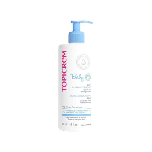 Topicrem My First Ultra Moisturizing Baby Lotion: Gentle Hydration for Sensitive & Dry Skin | Paraben-Free Baby Moisturizer