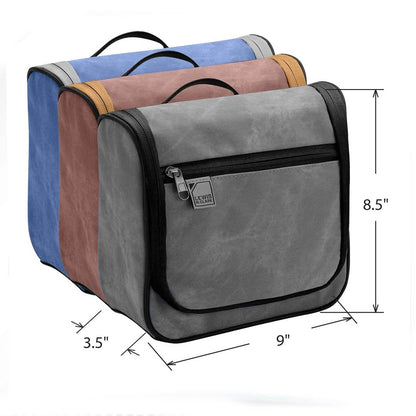 Lewis N. Clark Brushed Twill Hanging Toiletry Kit Bag