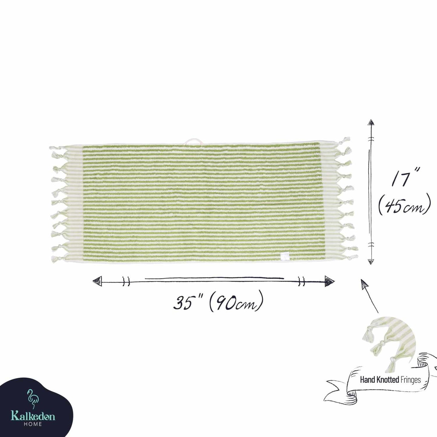 Striped Hand Towel