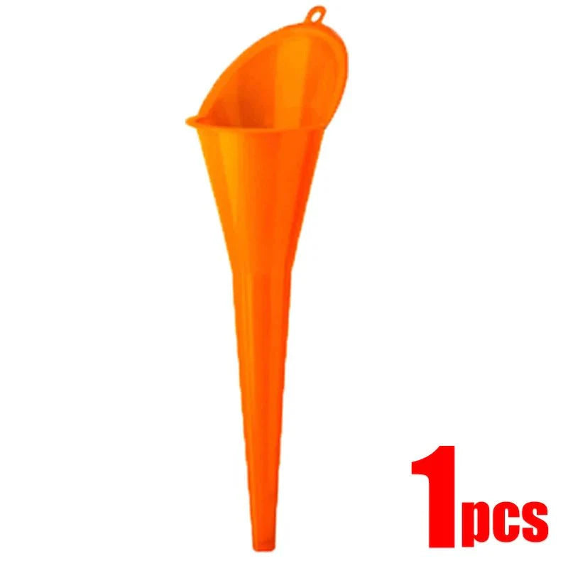 Engine Oil Funnel with Filter | Long Mouth Refueling Tool for Cars and Motorcycles