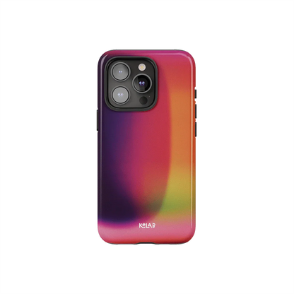 Lucid Ember | Purple Gradient Aura iPhone Case