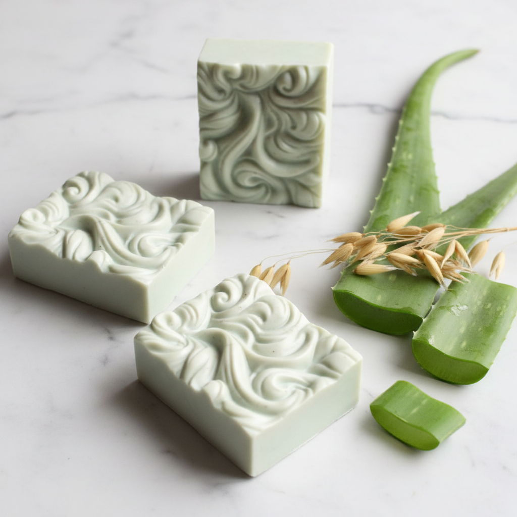SynEb French Green Clay Facial Bar - The Clay Collection