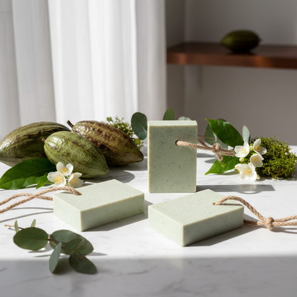 SynEb French Green Clay Body Bar - The Clay Collection