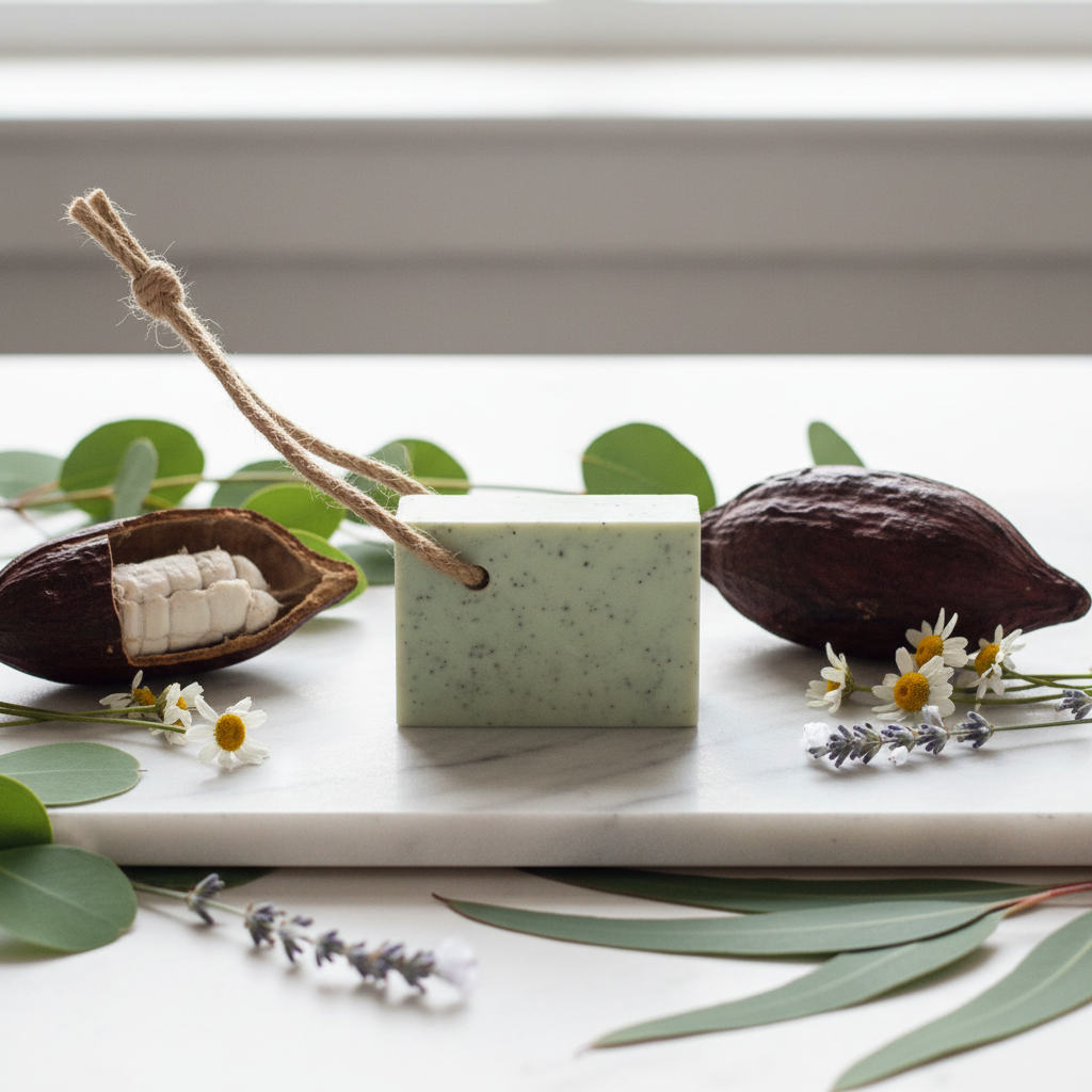 SynEb French Green Clay Body Bar - The Clay Collection