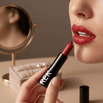Long Lasting Hydrating Matte Lipstick (Vegan) | REK