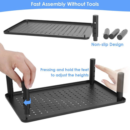 Monitor Stand Riser 3 Height Adjustable Desk