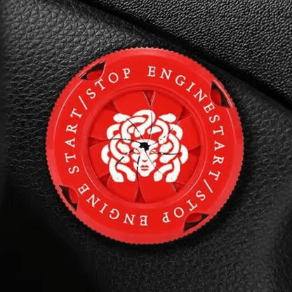 Motorcycle Igniter Cover- Central Logo Customizable