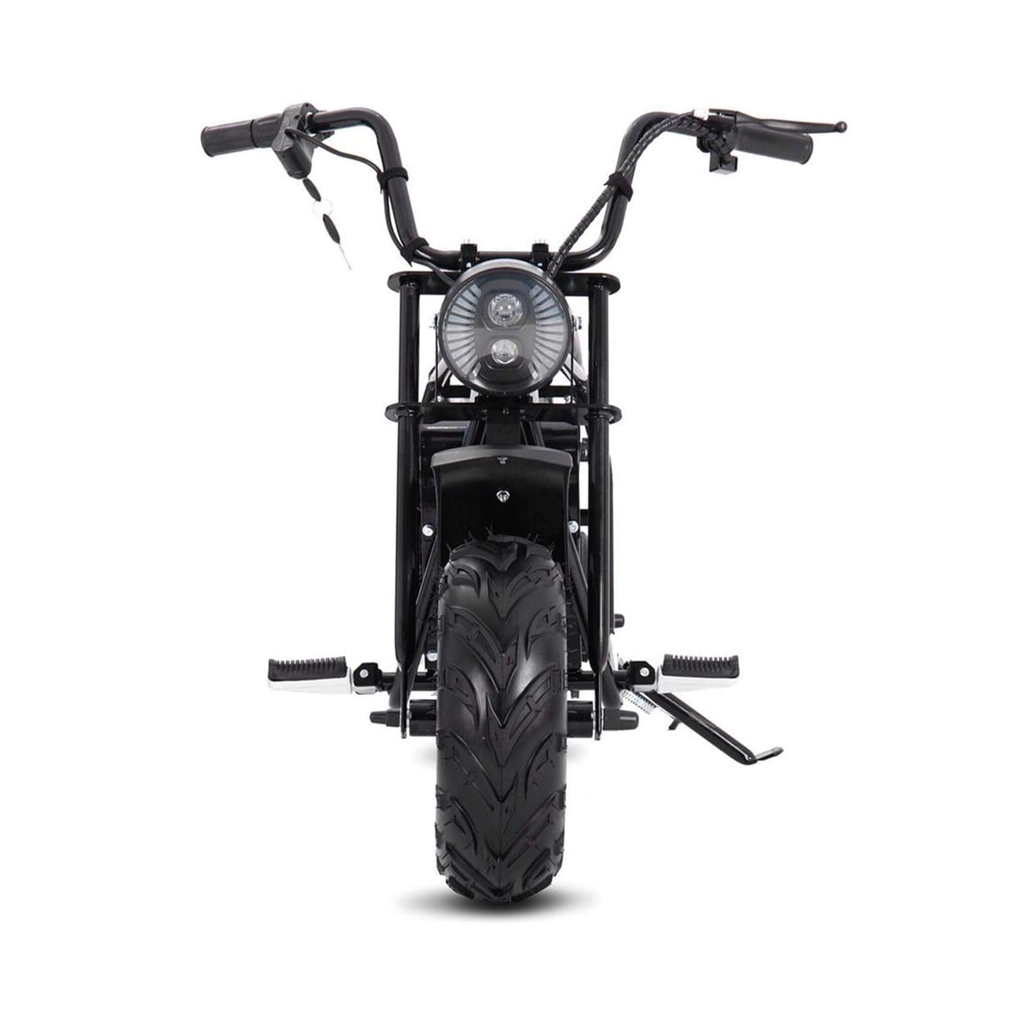 MotoTec 1000W 48V/12AH Electric Powered Mini Bike, Black (SAK17859)