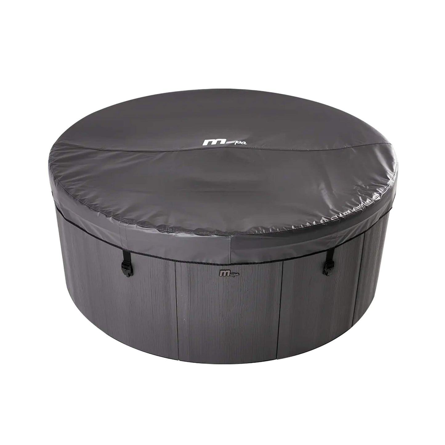 MSpa Denver Frame Series Six-Person Inflatable Round Hot Tub With Hydro Massage [F-DO066W] (SAK87043)