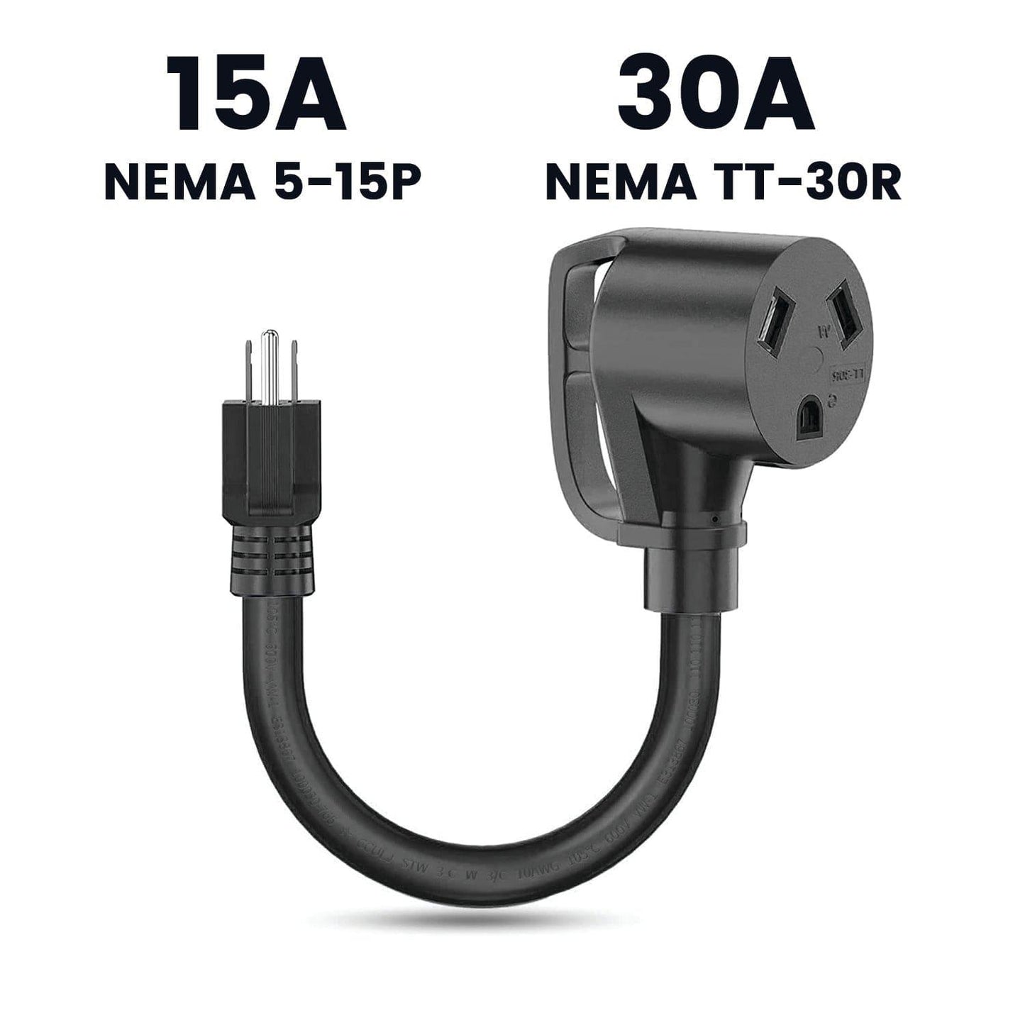 Nature's Generator 30A to 15A Step Down Adapter