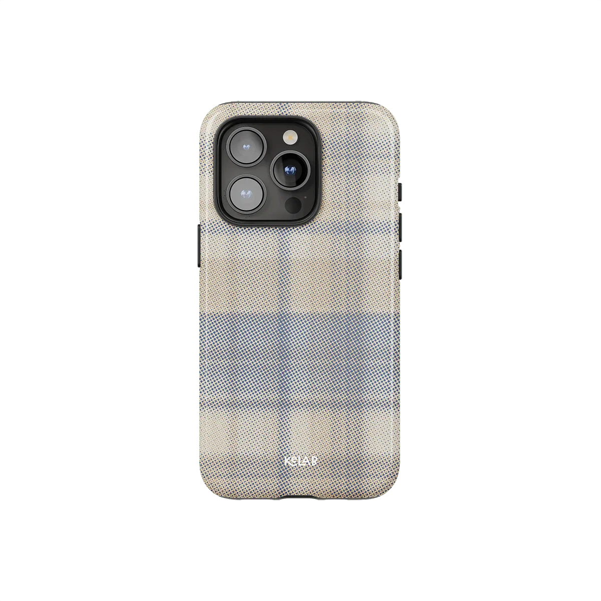 Oatmilk | Beige Flannel Plaid iPhone Case
