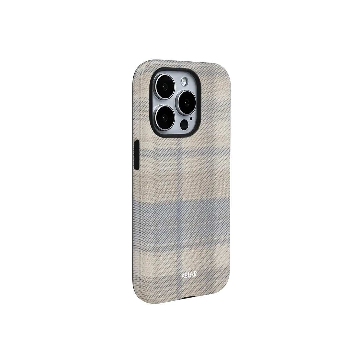 Oatmilk | Beige Flannel Plaid iPhone Case