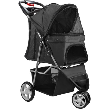Paws & Pals Dog and Cat Folding Stroller