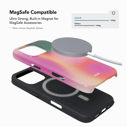 Aurora Pop | Colorful Gradient Aura iPhone Case