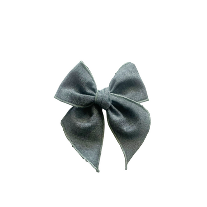 Luna Chambray Elle Bow