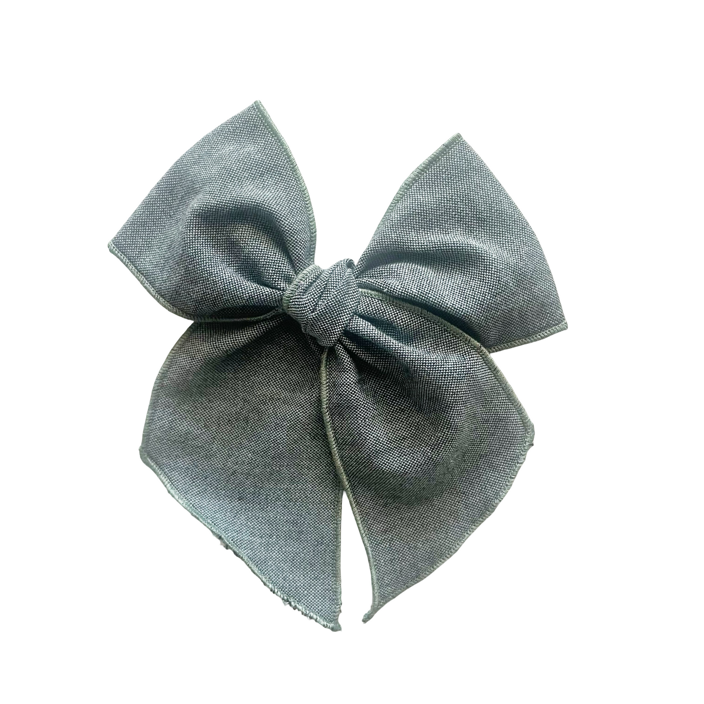 Luna Chambray Elle Bow