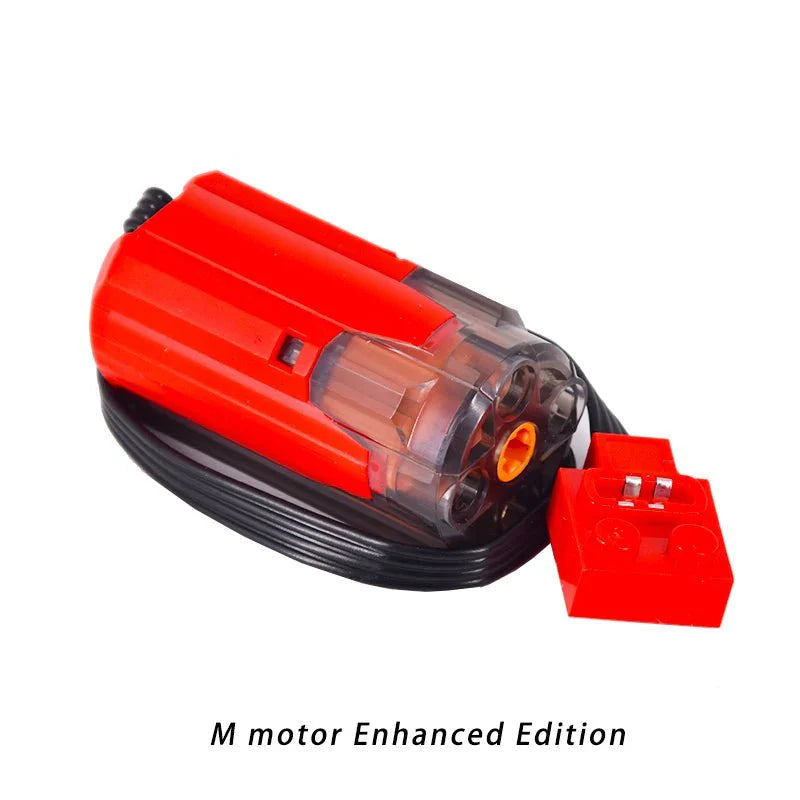Motor and Electronics Kit | Educational DIY Accessories for Building Block Train