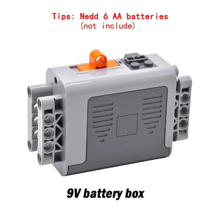 Motor and Electronics Kit | Educational DIY Accessories for Building Block Train
