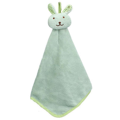 Kitchen Hanging Hand Towel with Animal Head Kid Friendly