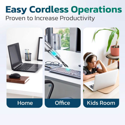 Purely C105 Keyboard Cleaner, Compressed air Duster & Vacuum Cleaner