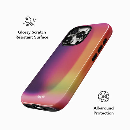 Lucid Ember | Purple Gradient Aura iPhone Case