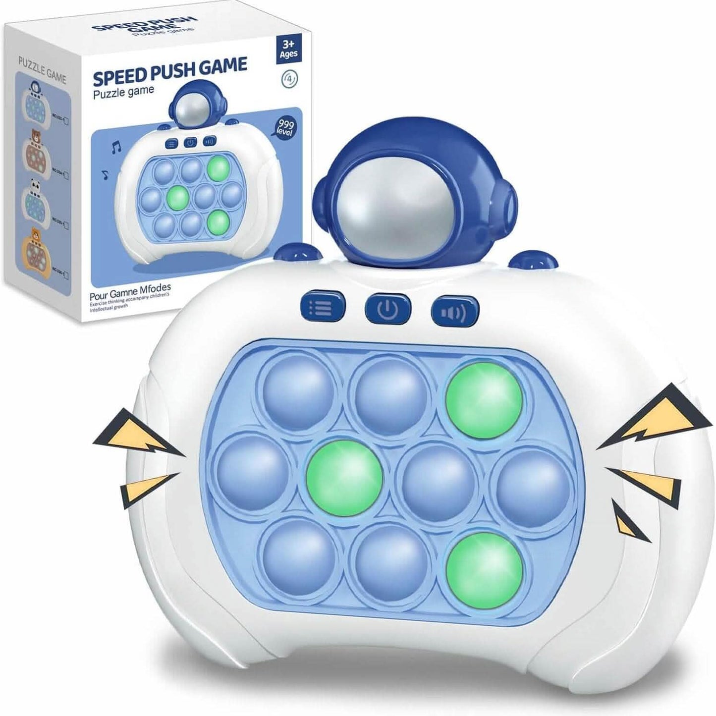 Quick Push Pop Game-it Fidget Toys Pro for Kids and Adults