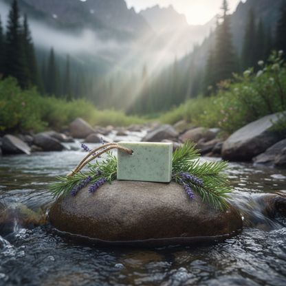 SynEb French Green Clay Body Bar - The Clay Collection