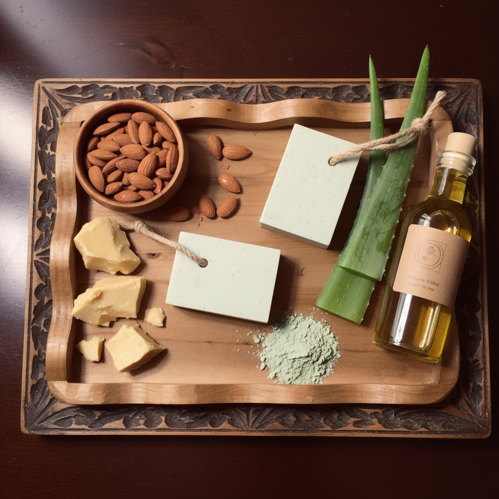 SynEb French Green Clay Body Bar - The Clay Collection